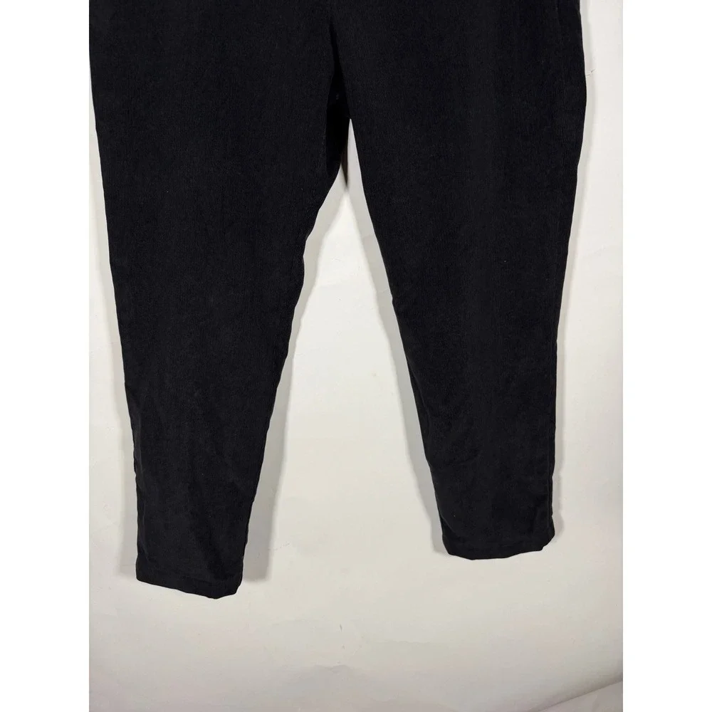 Lululemon Commission Pant Slim Corduroy Black Men's Size 38 LM5BF9S Casual